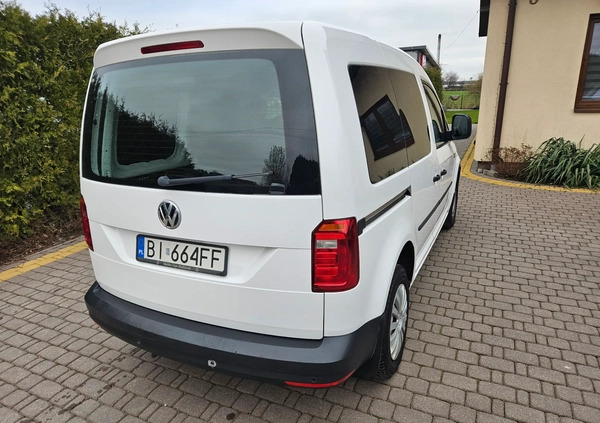 Volkswagen Caddy cena 48900 przebieg: 230000, rok produkcji 2017 z Sławno małe 497